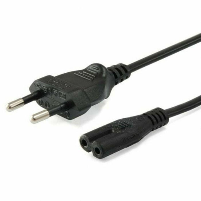 EQUIP Cable de Corriente IEC-Stromkabel 2pin a C7 3m St/Bu Negro 0 EQUIP Cable de Corriente IEC-Stromkabel 2pin a C7 3m St/Bu Negro 0