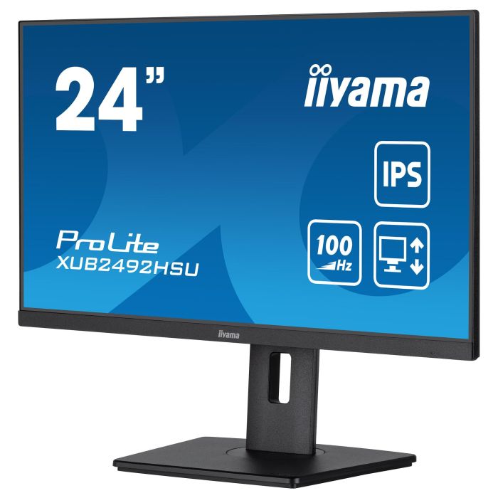 Iiyama ProLite XUB2492HSU-B6 Monitor 24" IPS 100Hz 0.4ms USB HDMI DisplayPort Negro