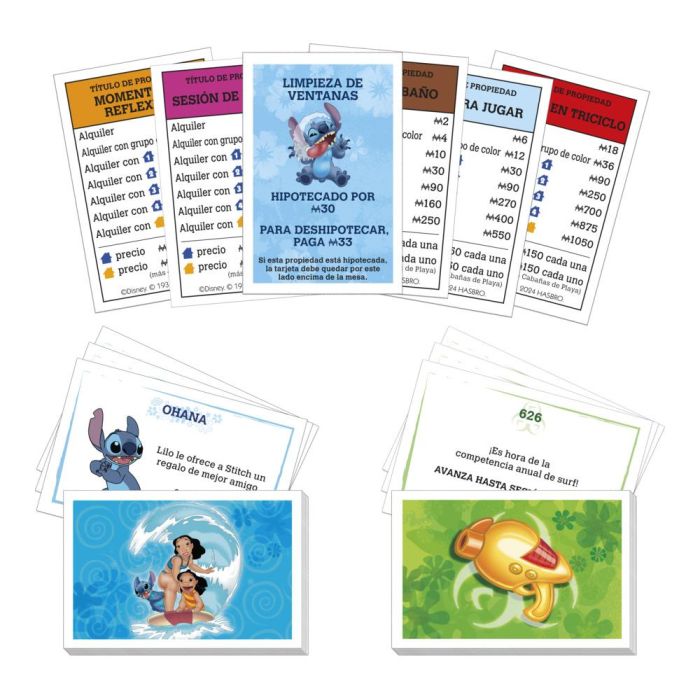 Juego Mesa Monopoly Stitch 3 Juego Mesa Monopoly Stitch 3