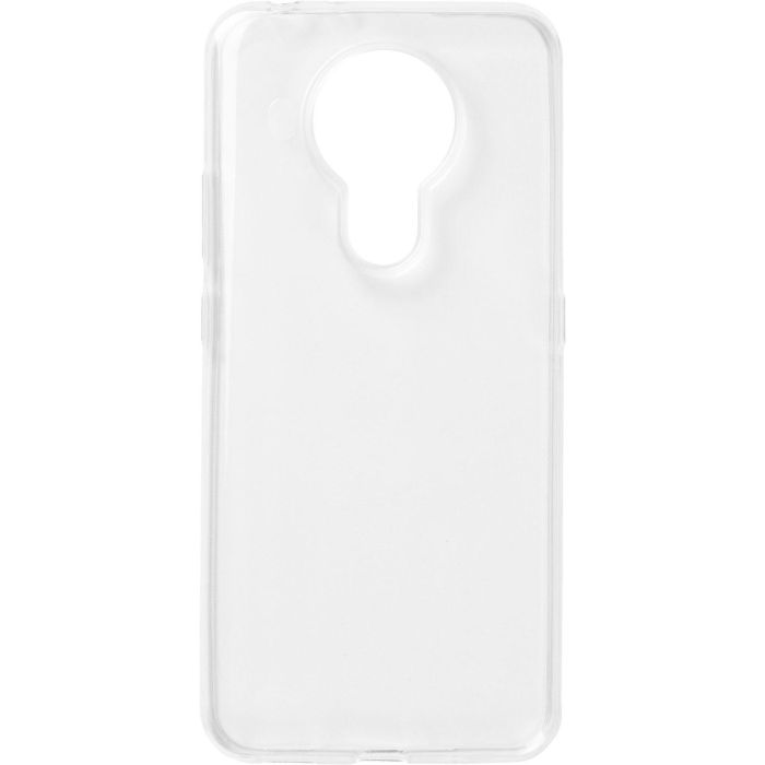 eSTUFF Funda TPU Transparente para Nokia 5.4 LONDON Suave Protección Trasera y Lateral Silicona Flexible