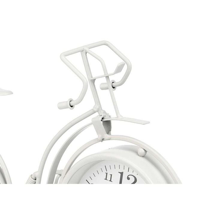 Reloj Forja Bicicleta Blanco 22,5Cm Giftdecor (4 Unidades) 2 Reloj Forja Bicicleta Blanco 22,5Cm Giftdecor (4 Unidades) 2