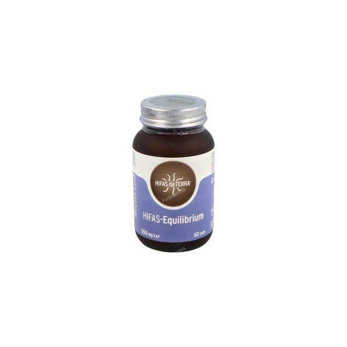 HIFAS DA TERRA Equilibrium 60 Cap. Suplemento para el equilibrio femenino con Reishi, Melena de León y Cordyceps