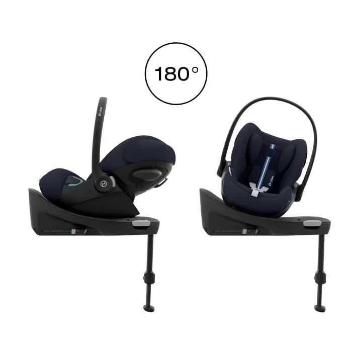 CYBEX Silla de coche para bebé Cloud G i-Size Plus Azul océano 4
