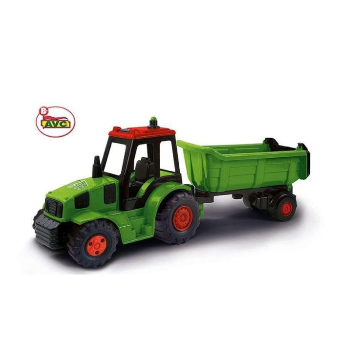 Excavadora con volquete farmer friend 81x22x32 cm en caja 1