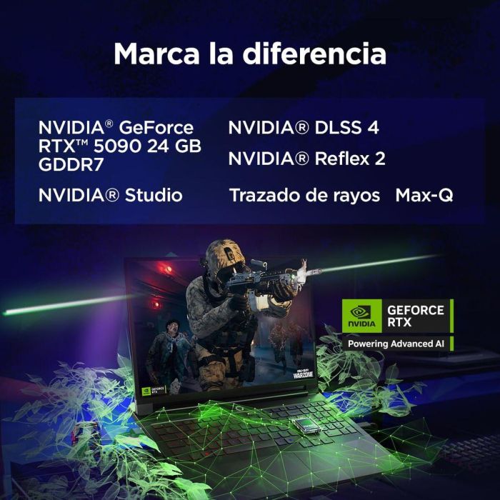 Laptop Lenovo 83F500C1SP 16" 64 GB RAM 2 TB SSD intel core ultra 9 275HX Qwerty Español 28 Laptop Lenovo 83F500C1SP 16" 64 GB RAM 2 TB SSD intel core ultra 9 275HX Qwerty Español 28