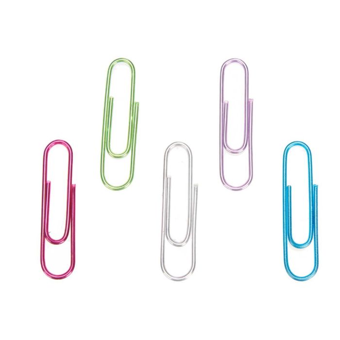 Set 60 Clips Metalizados Med Pincello 3X11CM (24 Unidades) 1 Set 60 Clips Metalizados Med Pincello 3X11CM (24 Unidades) 1