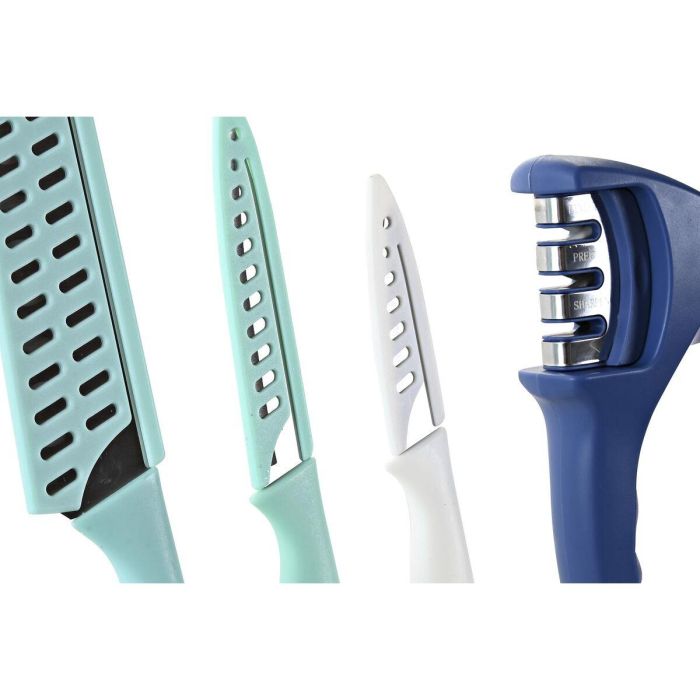 Cuchillo Basicos DKD Home Decor Azul 2 x 19 x 3 cm Set de 6 4