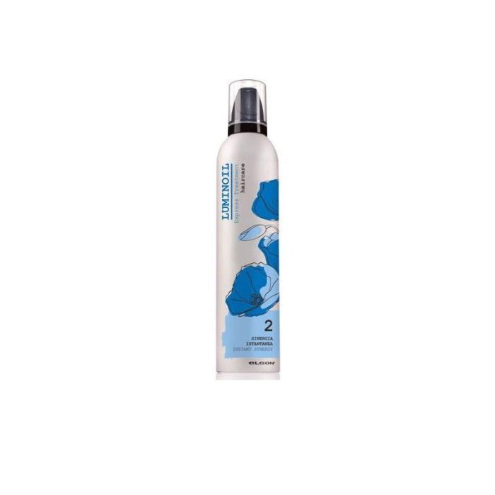 Elgon Luminoil 2 Sinergia Instantánea - Tratamiento Exprés en Mousse Acondicionador y Protector para todo tipo de cabello 300ml