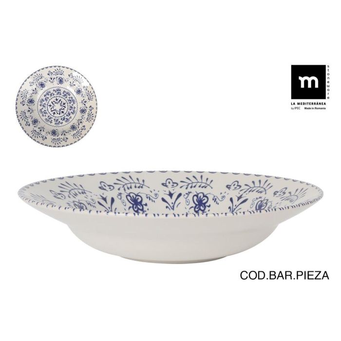 Plato para Pasta La Mediterránea Blur Ø 29 cm (6 Unidades) 2 Plato para Pasta La Mediterránea Blur Ø 29 cm (6 Unidades) 2
