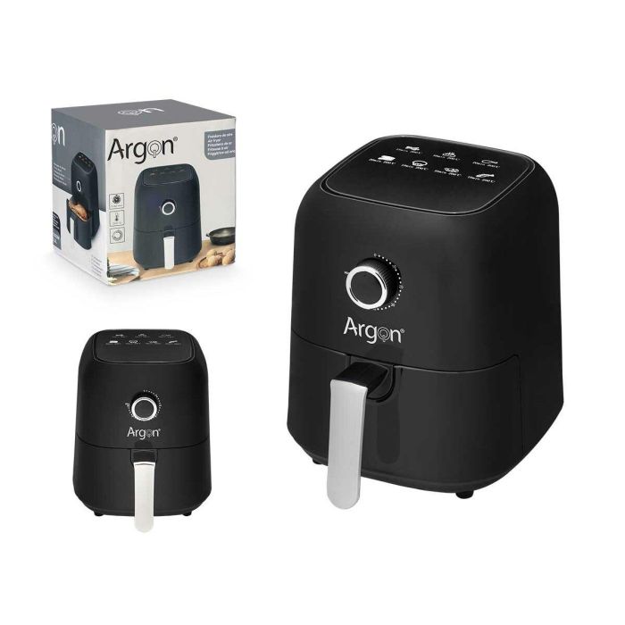 Freidora de Aire Argon EA-AF1042 CE Negro 1000 W 2,3 L