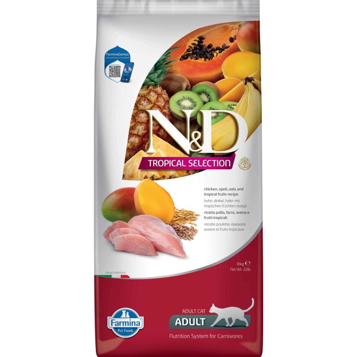 Farmina N&D Cat Tropical Selection Pollo 10 kg