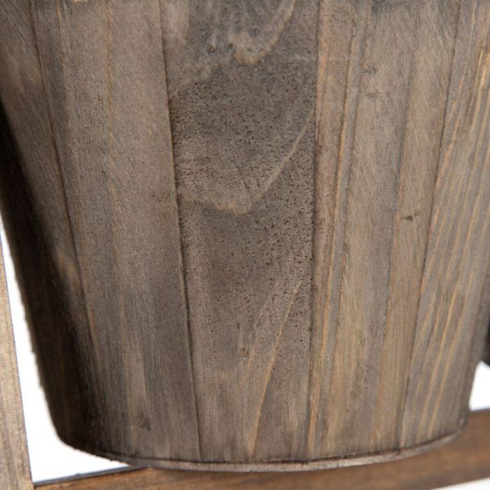 Macetero 34 x 15 x 82 cm Natural Madera 4 Macetero 34 x 15 x 82 cm Natural Madera 4