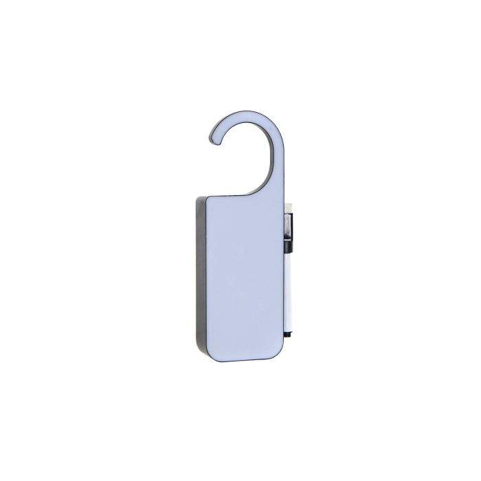 DKD Home Decor Decoración Luminosa LED Blanca de 3x21x7 cm | Funciona con 2 Pilas AA