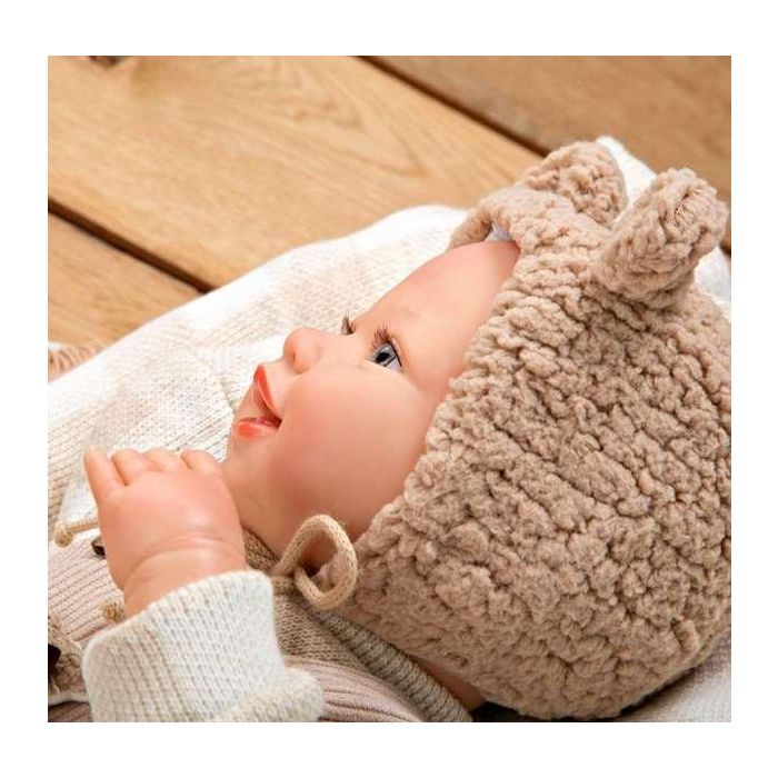 Muñecas Arias Muñeco Reborn Ruben c/cojin, Cuerpo Blando 45 cm 9