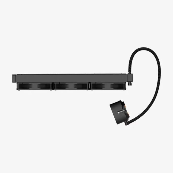 Hiditec LQ360 Kit Refrigeración Líquida ARGB 360mm con 3 Ventiladores PWM FDB 120mm Negro - Alto Rendimiento 340W TDP para Intel/AMD 2
