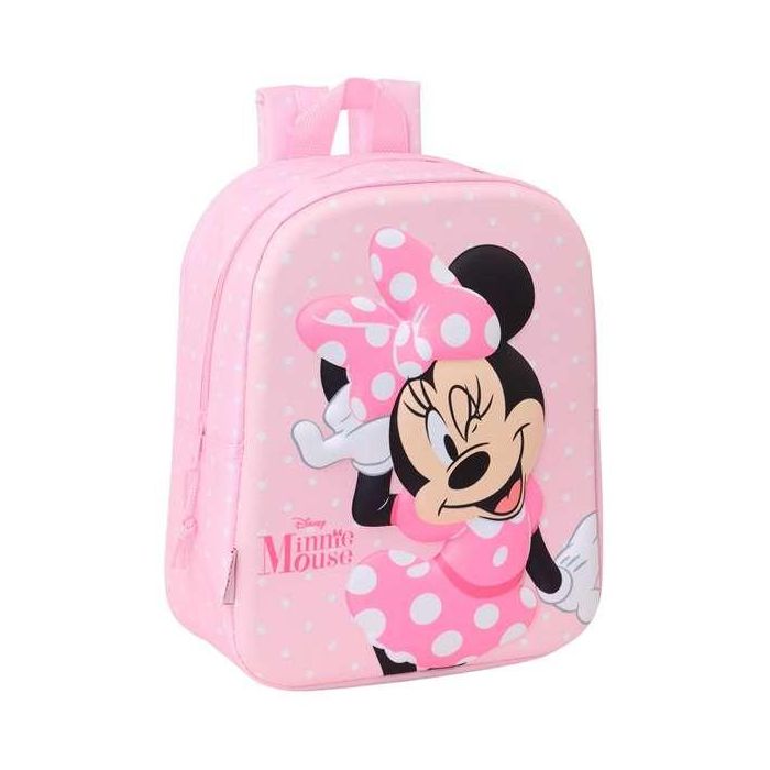 Safta Mochila Guarderia 3D Minnie Mouse 3D 22x27x10 cm