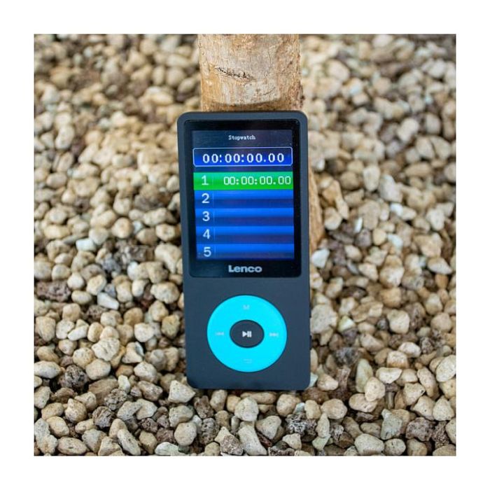 Lenco Xemio-860BU Reproductor MP3 8 GB Bluetooth con Auriculares Incluidos Azul