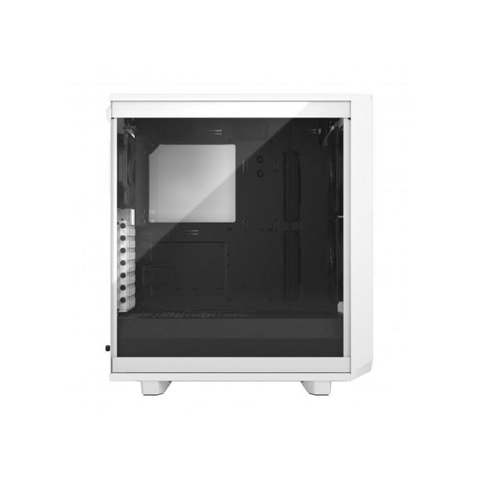 Fractal Design FD-C-MES2C-05 Meshify 2 Compact Blanco - Caja PC ATX/Micro ATX/Mini-ITX, Vidrio Templado, Ventana Lateral 2