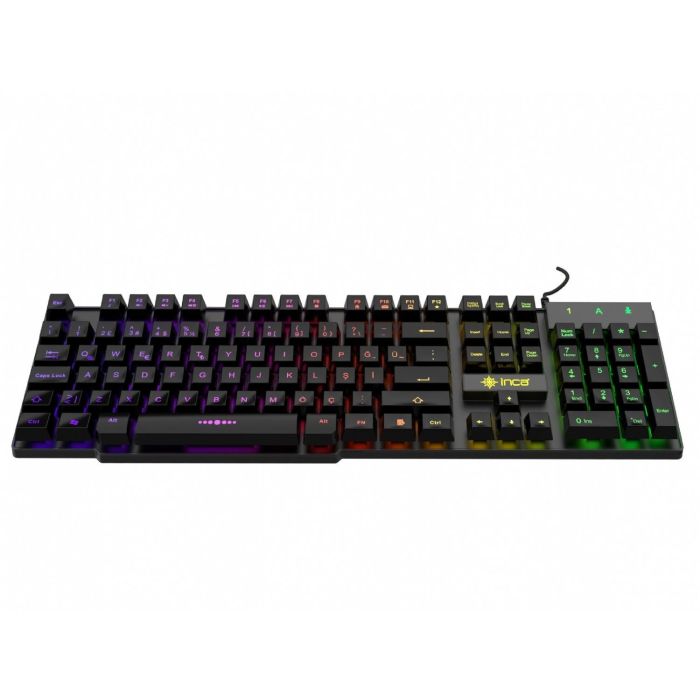 Incase Gaming Tastatur IKG-446 Regenbogen. RGB. dt. Layout retail 1 Incase Gaming Tastatur IKG-446 Regenbogen. RGB. dt. Layout retail 1