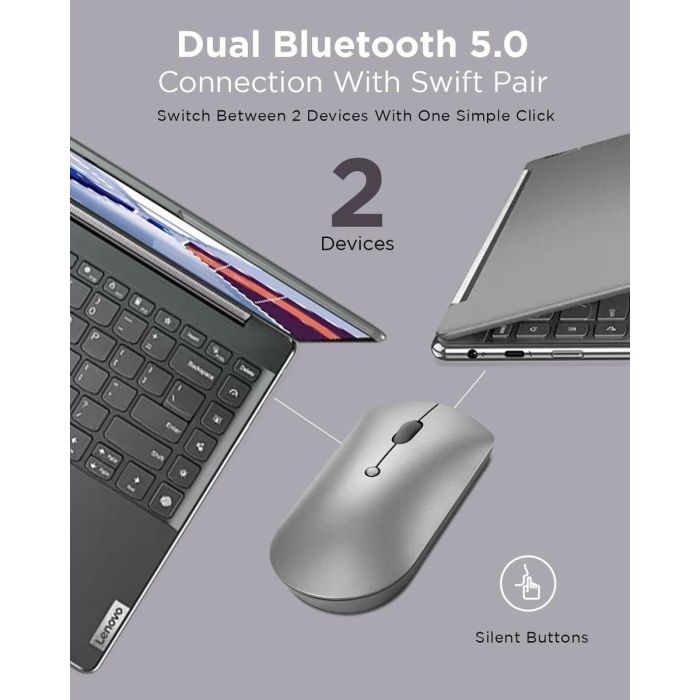 Lenovo LEN0194632482072 Ratón Lenovo 600 14 Lenovo LEN0194632482072 Ratón Lenovo 600 14