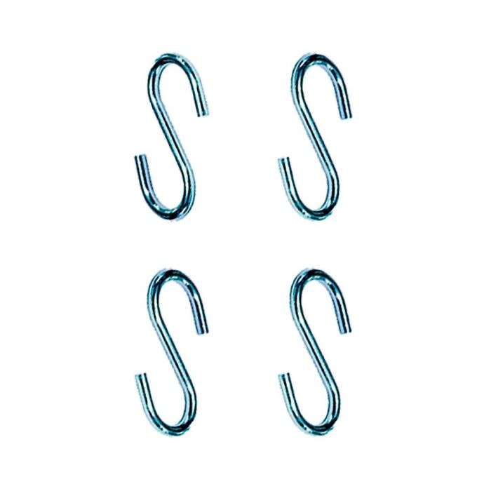 Edm Gancho en forma de s cg23 5 x 60 mm Zincado Acero Blister 4 uds