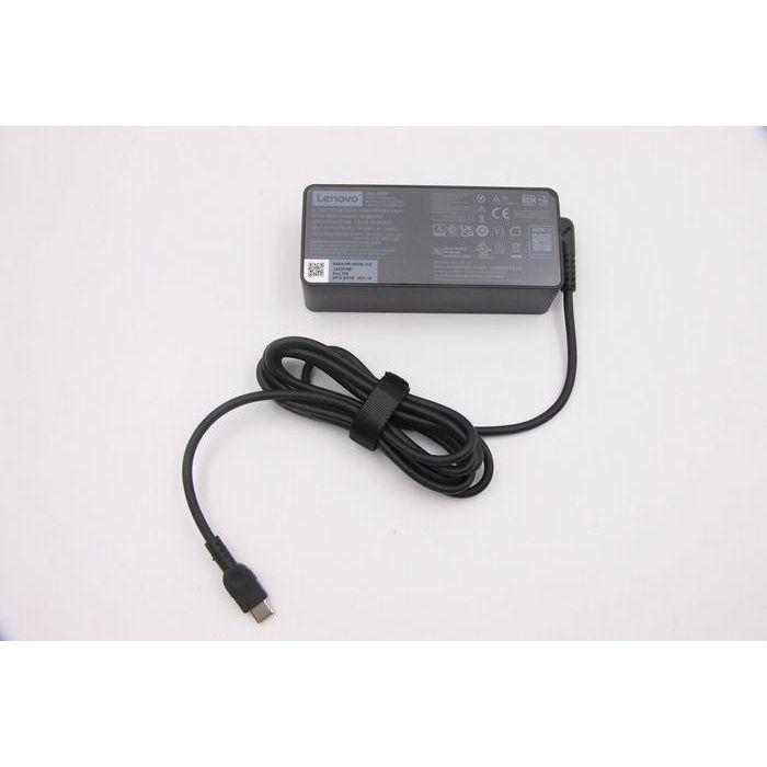 Lenovo 65W power adapter for Lenovo laptops, featuring 20V, 15V, 9V, and 5V outputs, dual-port design for versatile charging. Lenovo 65W power adapter for Lenovo laptops, featuring 20V, 15V, 9V, and 5V outputs, dual-port design for versatile charging.