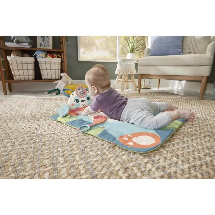 Fisher-Price Alfombra Panda 3 En 1 Hkd65 Juguete Para Bebé +3 Meses Jugar Boca Arriba Boca Abajo Viaje 5