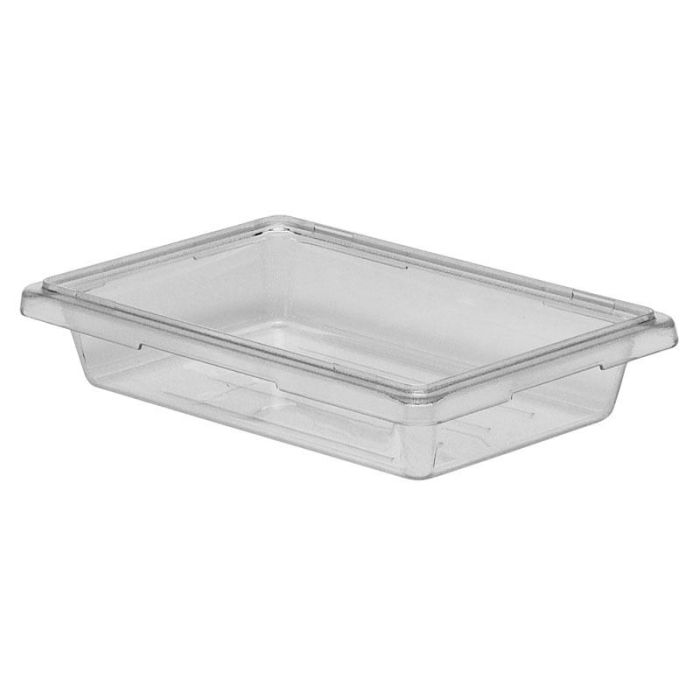 CAMBRO - 12183CW-135 - Caja de almacenamiento 6,6 L - 46 x 30,5 x 9 cm - Transparente (Tapa no incluida)