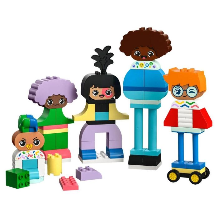 LEGO 10423 DUPLO My Town Set Personajes para Construir, Diferentes Emociones, Juguete Infantil con 71 Ladrillos y 5 Figuras 7
