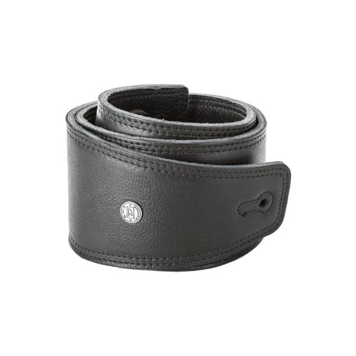 Dunlop Correa De Cuero Deluxe - Negra 9x7x26 cm