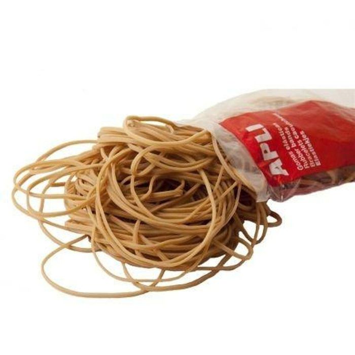 Gomas elásticas Apli Marrón Ø 8 cm (100 Unidades) 1 Gomas elásticas Apli Marrón Ø 8 cm (100 Unidades) 1