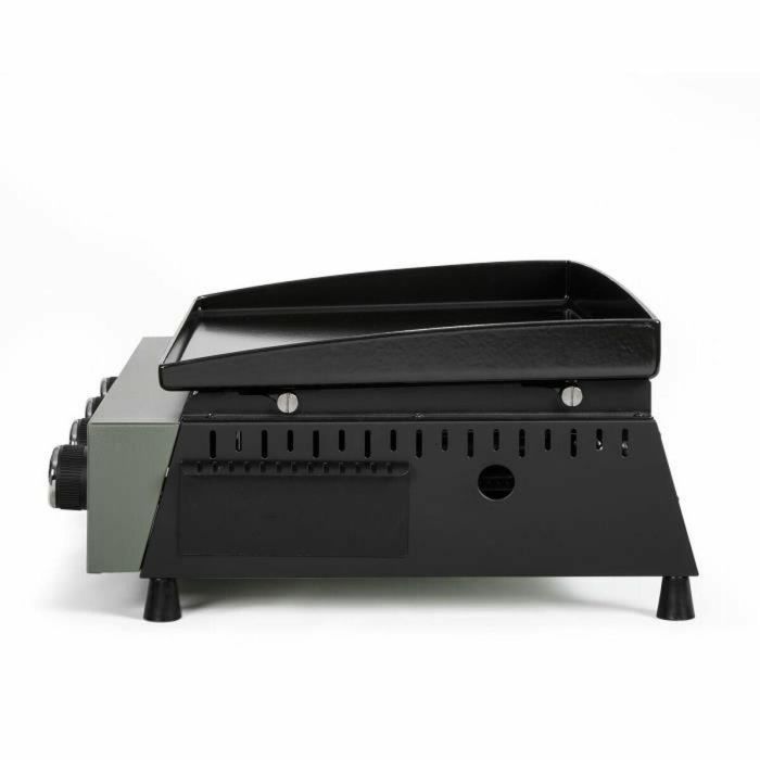 Livoo DOC325 Plancha de gas con 4 Quemadores, Color Verde y Negro 4