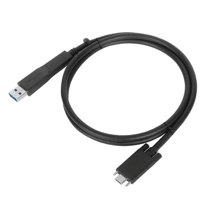 Targus Cable USB-C a USB-C/USB-A Macho-Macho 1.8m para Transferencia de Datos 1