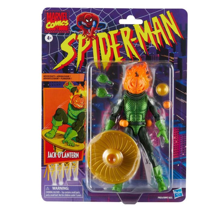 Hasbro Spiderman Jack O' Lantern Figura articulada Marvel 15cm con accesorios 0 Hasbro Spiderman Jack O' Lantern Figura articulada Marvel 15cm con accesorios 0