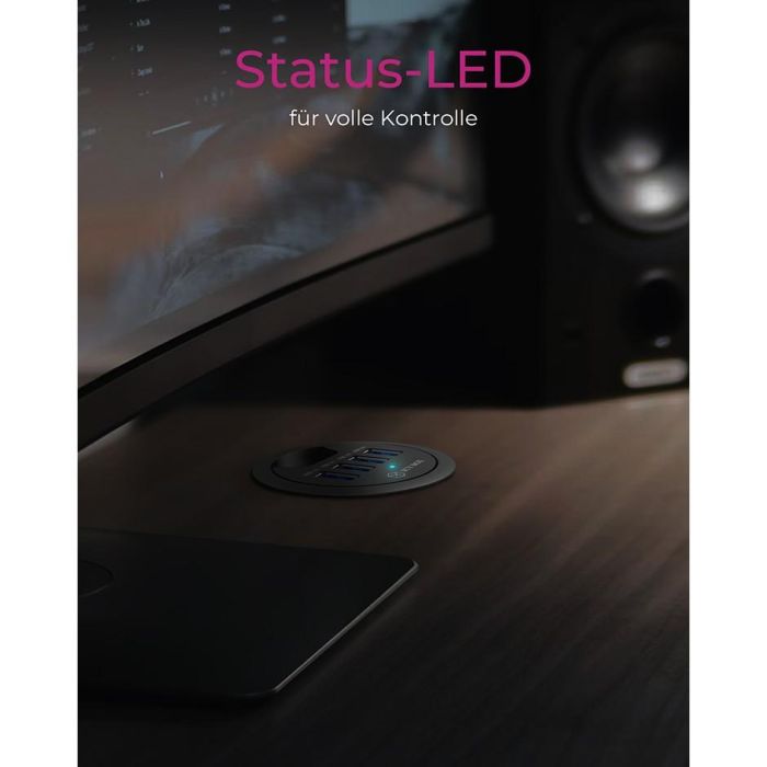 HUB Tisch-Hub 4x USB 3.0 Type-A ICY BOX 2