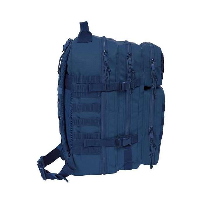 Mochila militar portatil 15,6'' safta basic "marino" 30x48x23cm 1