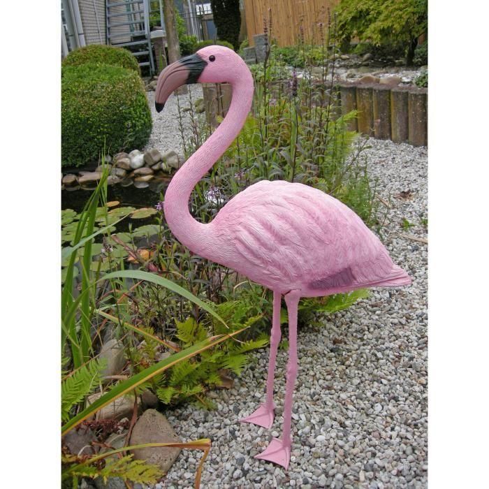 Ubbink Flamenco Decorativo Rosado de Resina para Jardín o Estanque - 90 cm con Estacas de Fijación 1 Ubbink Flamenco Decorativo Rosado de Resina para Jardín o Estanque - 90 cm con Estacas de Fijación 1