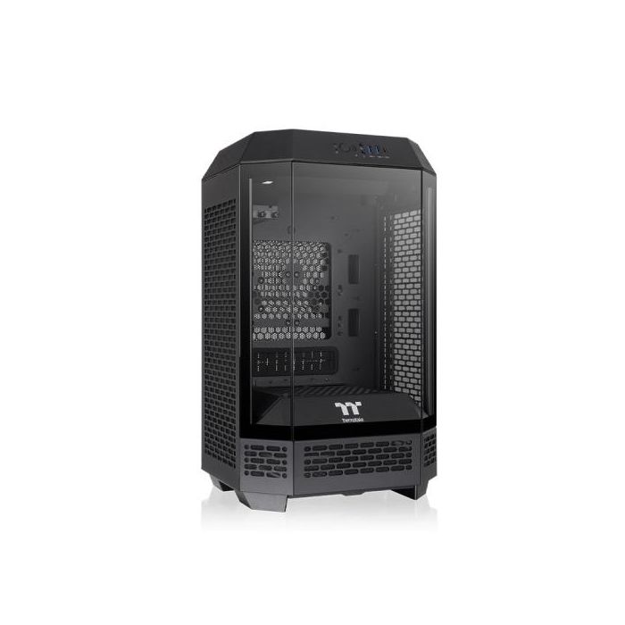 Thermaltake The Tower 250 Mini Tower Negro, Blanco para PC con Pantalla LCD 3.9", Ventiladores 2x120mm, Soporte HDD/SSD 2.5/3.5" 2 Thermaltake The Tower 250 Mini Tower Negro, Blanco para PC con Pantalla LCD 3.9", Ventiladores 2x120mm, Soporte HDD/SSD 2.5/3.5" 2