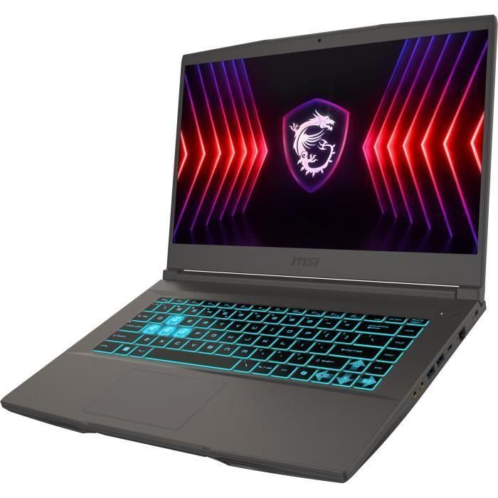 PC portátil para juegos - MSI - Thin A15 B7UC-289FR - 15.6 FHD 144Hz - Ryzen 5-7535HS - 16GB RAM - 512GB SSD - RTX 3050 4GB - Win 11 H 3 PC portátil para juegos - MSI - Thin A15 B7UC-289FR - 15.6 FHD 144Hz - Ryzen 5-7535HS - 16GB RAM - 512GB SSD - RTX 3050 4GB - Win 11 H 3