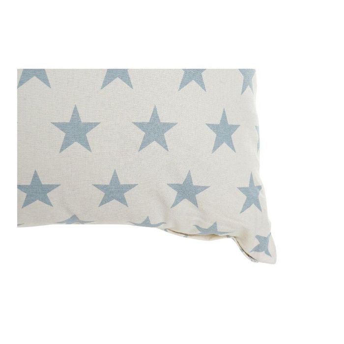Cojin Scandi DKD Home Decor Blanco Azul 10 x 60 x 60 cm (2 Unidades) 1 Cojin Scandi DKD Home Decor Blanco Azul 10 x 60 x 60 cm (2 Unidades) 1
