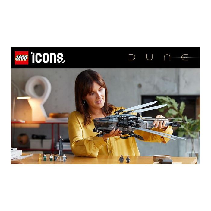 LEGO Icons Dune Atreides Royal Ornithopter 10327 Juego Construcción 1369 Piezas 18+
