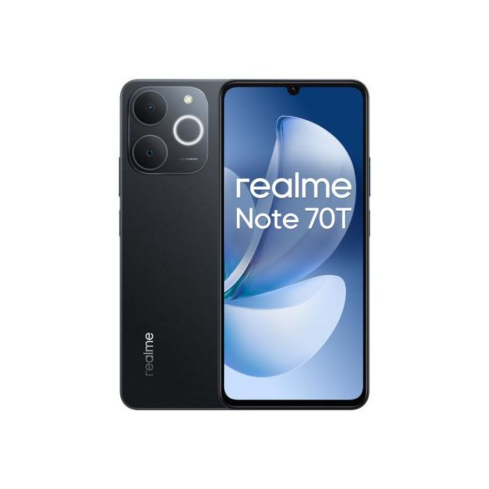 Smartphone Realme NOTE 70T 4 GB RAM 256 GB 6,74" Unisoc Negro 0 Smartphone Realme NOTE 70T 4 GB RAM 256 GB 6,74" Unisoc Negro 0