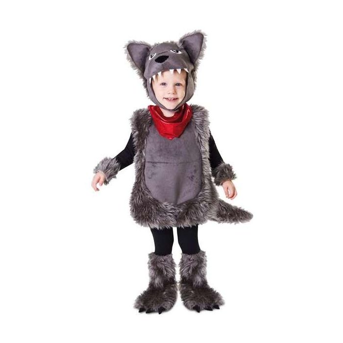 My Other Me Disfraz Pequeño Lobo para Niños, Talla 3-4 Años, Material 100% Poliéster My Other Me Disfraz Pequeño Lobo para Niños, Talla 3-4 Años, Material 100% Poliéster