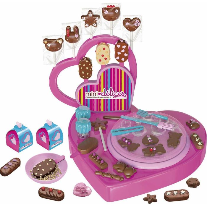 Lansay Mini Delights Juego de Cocina My Super Chocolate Workshop 5 en 1 - Taller de Chocolate Crea 5 Manjares para Niña +6 Años 1 Lansay Mini Delights Juego de Cocina My Super Chocolate Workshop 5 en 1 - Taller de Chocolate Crea 5 Manjares para Niña +6 Años 1