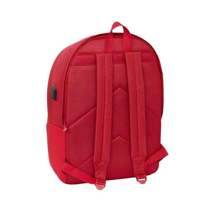 Mochila doble portatil 15,6"+usb re agua sevilla fc 31x44x18 cm 1 Mochila doble portatil 15,6"+usb re agua sevilla fc 31x44x18 cm 1