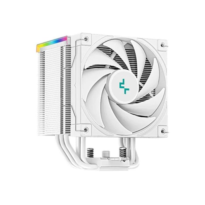 Deepcool AK500 Digital R-AK500-WHADMN-G Ventilador Disipador CPU de Alta Gama, 120mm, RGB Direccionable, Rodamiento FDB, Silencioso