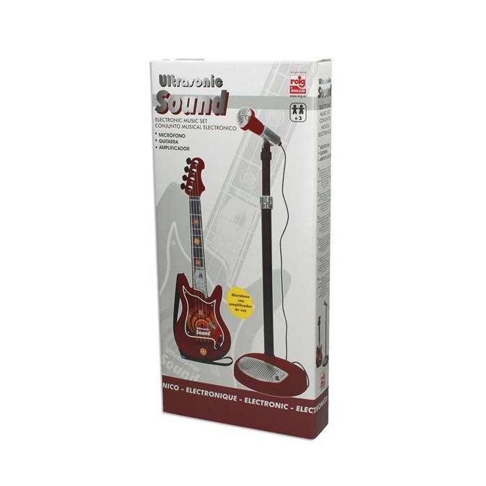 Guitarra y micro metalizados peq."ultrasonic" 7 Guitarra y micro metalizados peq."ultrasonic" 7