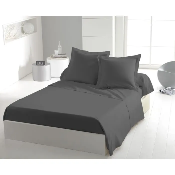 Home Linge Passion HOM3701393718561 Sábana Encimera Antracita 180x290 cm para 1 Persona 0 Home Linge Passion HOM3701393718561 Sábana Encimera Antracita 180x290 cm para 1 Persona 0