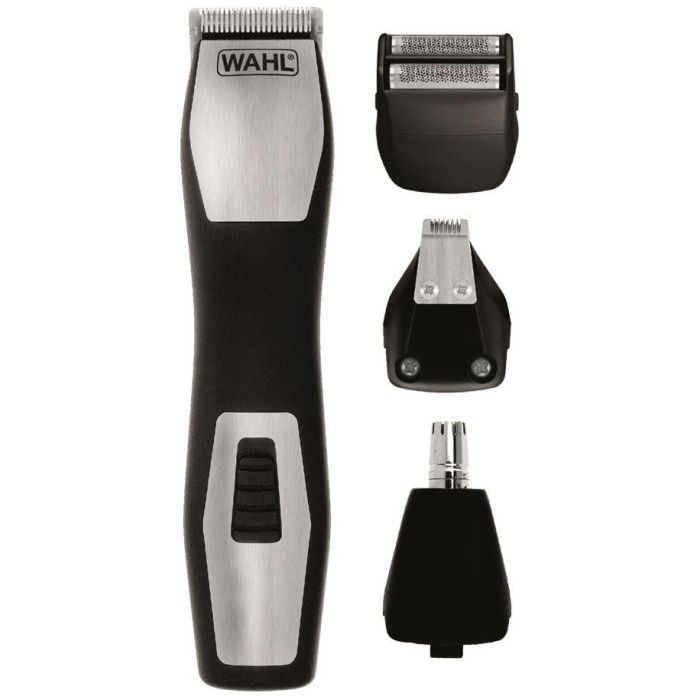 Wahl 9855-1216 Afeitadora-Rasuradora para Cuerpo y Barba, Kit Completo con Recortador, Cuchillas para Detalles y Batería de 60 Minutos 2 Wahl 9855-1216 Afeitadora-Rasuradora para Cuerpo y Barba, Kit Completo con Recortador, Cuchillas para Detalles y Batería de 60 Minutos 2