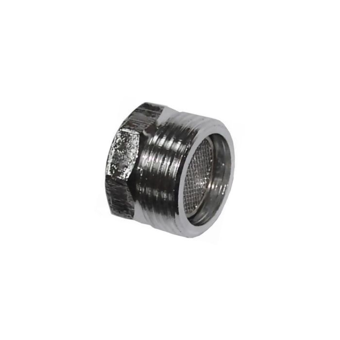 Edm Adaptador de grifo para manguera hembra 22 x macho 3/4, acero inoxidable, cromado 0 Edm Adaptador de grifo para manguera hembra 22 x macho 3/4, acero inoxidable, cromado 0